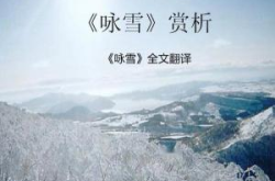 咏雪文言文翻译,谢安家庭聚会上的一场诗意对话